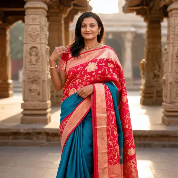 Blue_Pink_Pure_Banarasi_Silk