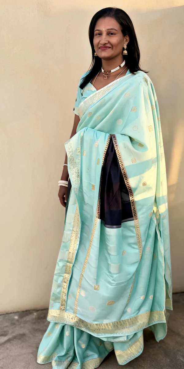 Sea_Green_With_Indigo_Pure_Crepe_Silk