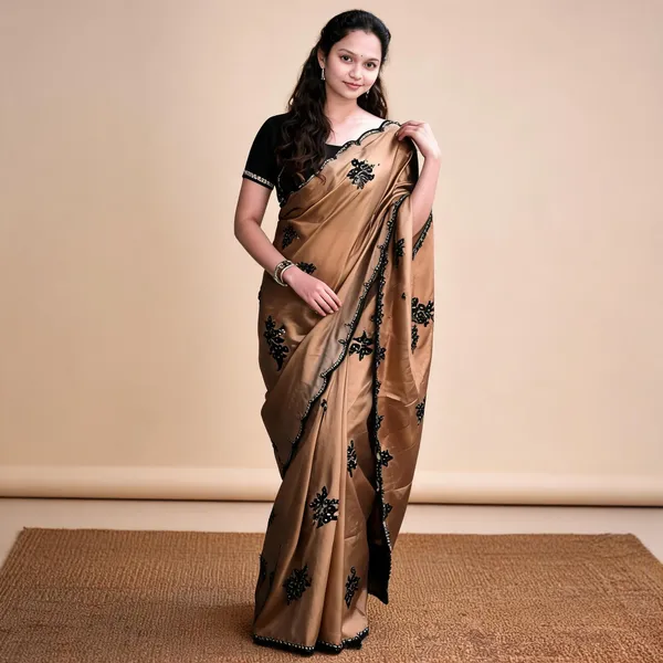 Copperish_Rangoli_Silk_Saree