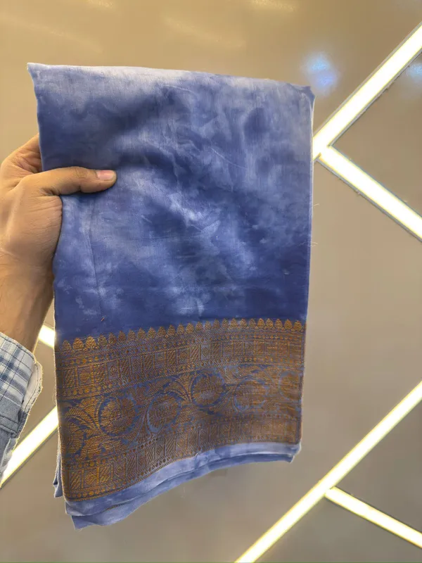 Blue_Silk_Traditional_Saree_For_Women