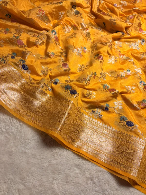 Mustard_Tamanna_Silk_Floral_Zari_Saree_For_Women