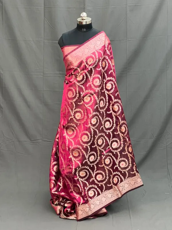 Pink_Traditional_Floral_Saree_for_Women