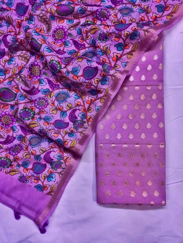 Purple_Floral_Print_Saree_For_Women