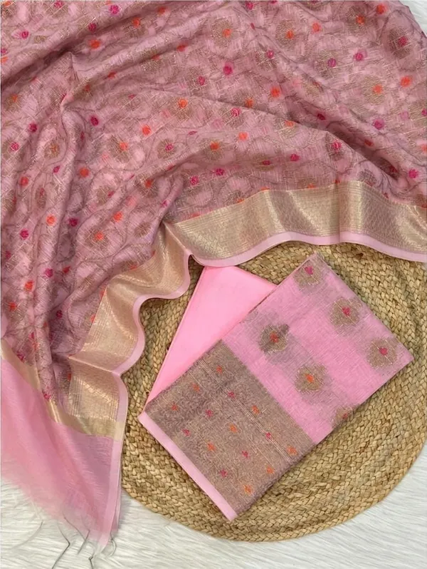 Pink_Sheer_Floral_Saree_for_Women