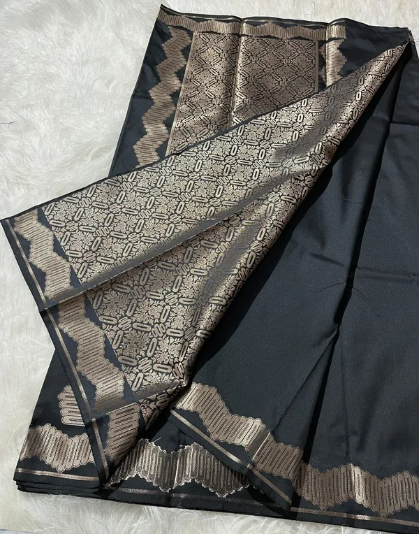 Black_Satin_Woven_Saree_for_Women