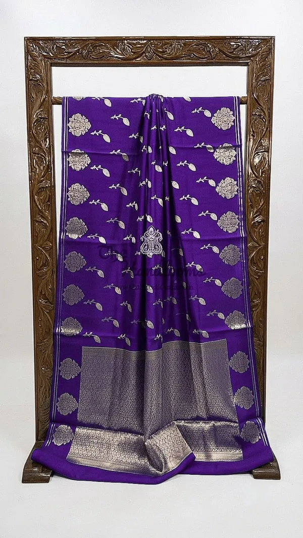 Purple_Woven_Floral_Saree_for_Women