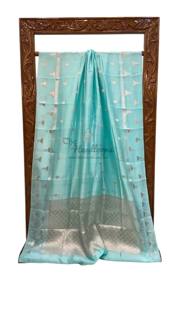 Turquoise_Silk_Zari_Saree_for_Women