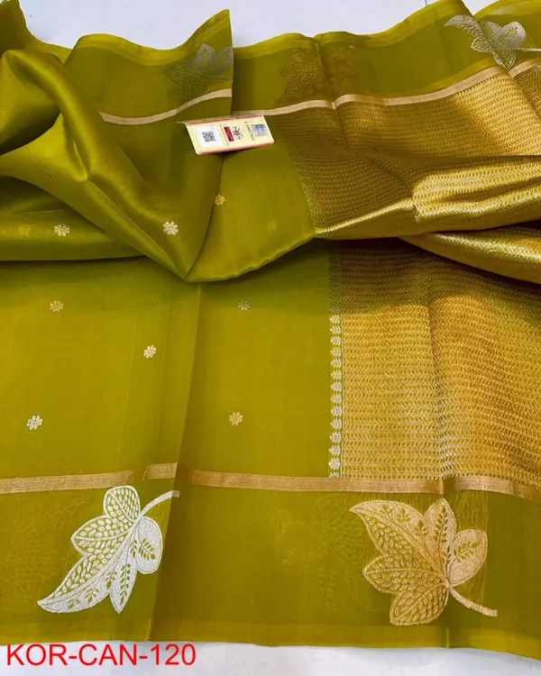 Olive_Seli_Katan_Silk_Woven_Floral_Motif_Saree_For_Women