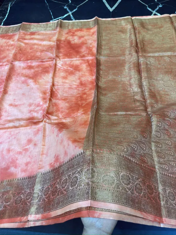 Peach_Woven_Saree_for_Women