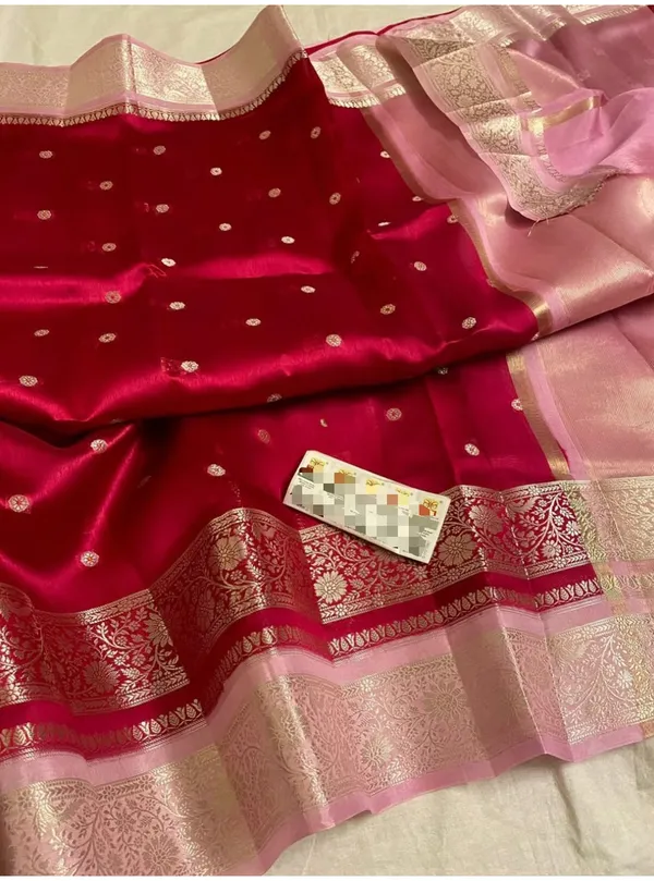 Red_Seli_Katan_Silk_Buta_Woven_Traditional_Saree_For_Women