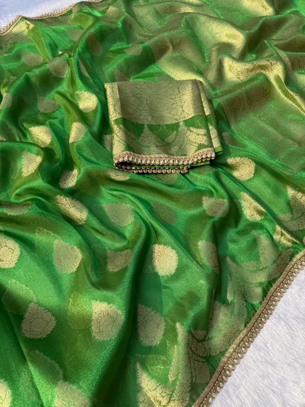 Green_Tissue_Silk_Woven_Saree_For_Women