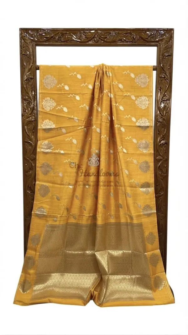 Mustard_Silk_Zari_Saree_for_Women