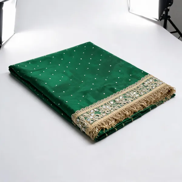 Green_Tissue_Silk_Embellished_Saree_For_Women