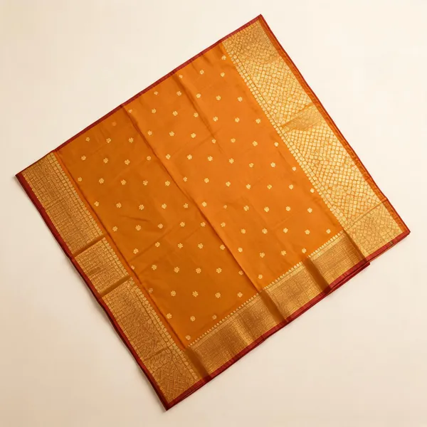 Orange_Tamanna_Silk_Woven_Saree_For_Women