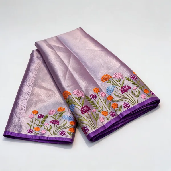 Lavender_Tissue_Silk_Floral_Embroidered_Saree_For_Women