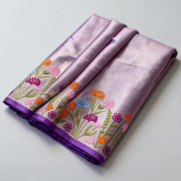 Lavender_Tissue_Silk_Floral_Embroidered_Saree_For_Women