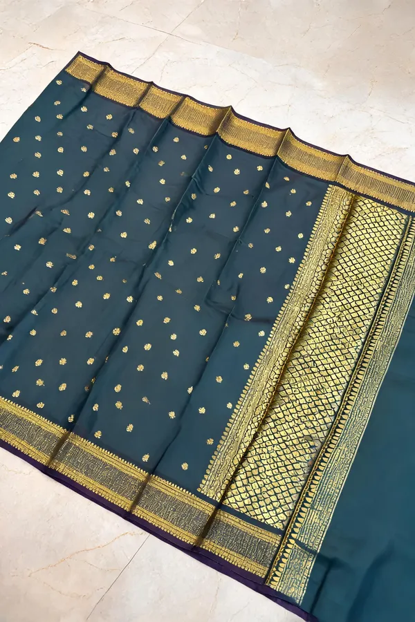 Teal_Tamanna_Silk_Zari_Woven_Saree_For_Women