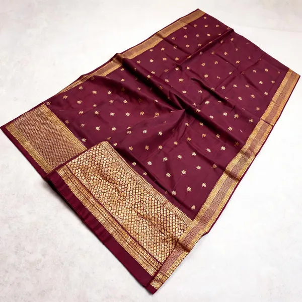 Maroon_Tamanna_Silk_Zari_Woven_Saree_For_Women