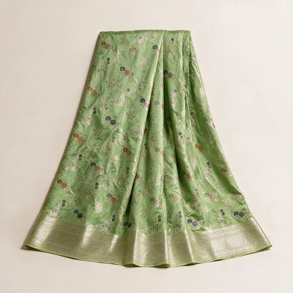 Green_Tamanna_Silk_Floral_Motif_Saree_For_Women