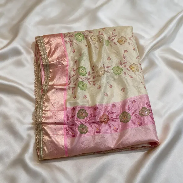 Pink_Soft_Silk_Floral_Print_Saree_For_Women