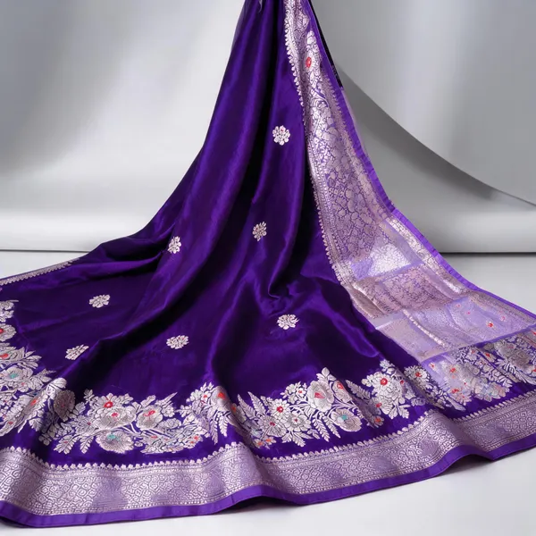 Purple_Soft_Silk_Floral_Zari_Woven_Saree_For_Women