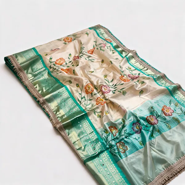 Cream_Soft_Silk_Floral_Embroidered_Saree_For_Women