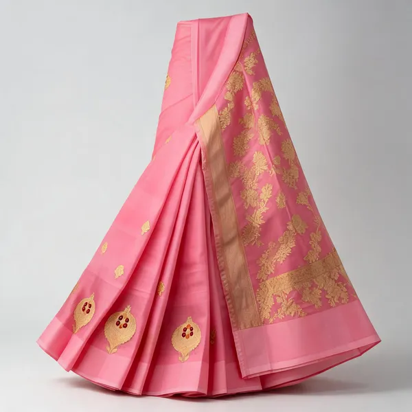 Pink_Soft_Silk_Zari_Floral_Woven_Saree_For_Women