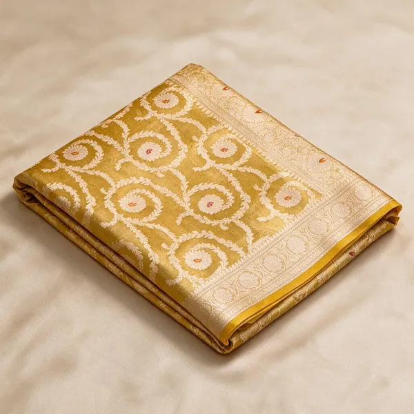 Yellow_Soft_Silk_Woven_Floral_Saree_For_Women