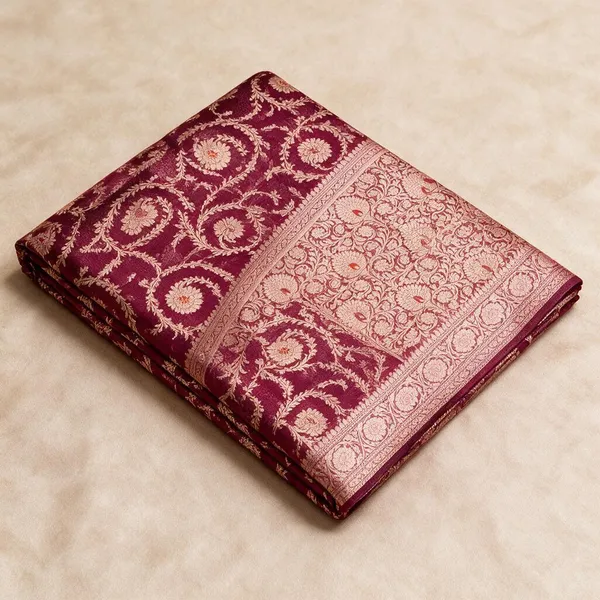 Pink_Soft_Silk_Woven_Floral_Saree_For_Women