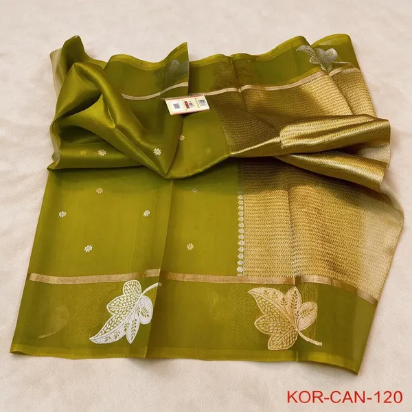 Olive_Seli_Katan_Silk_Woven_Floral_Motif_Saree_For_Women