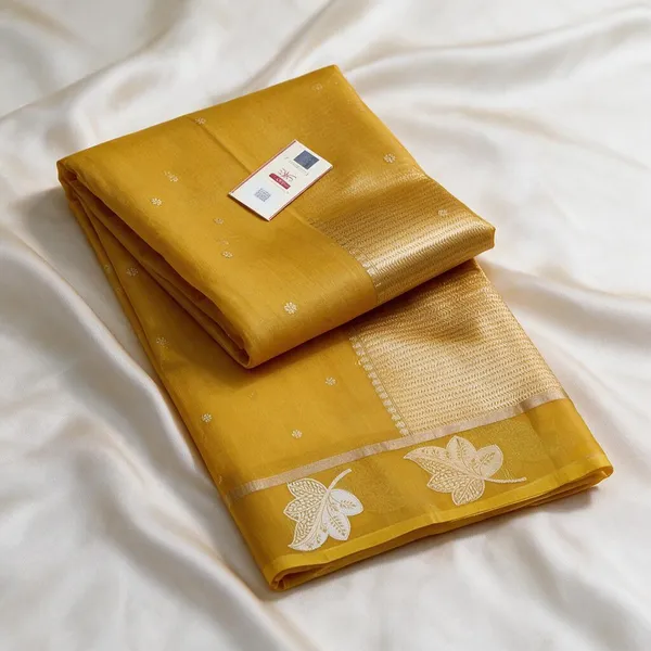 Mustard_Seli_Katan_Silk_Woven_Floral_Saree_For_Women
