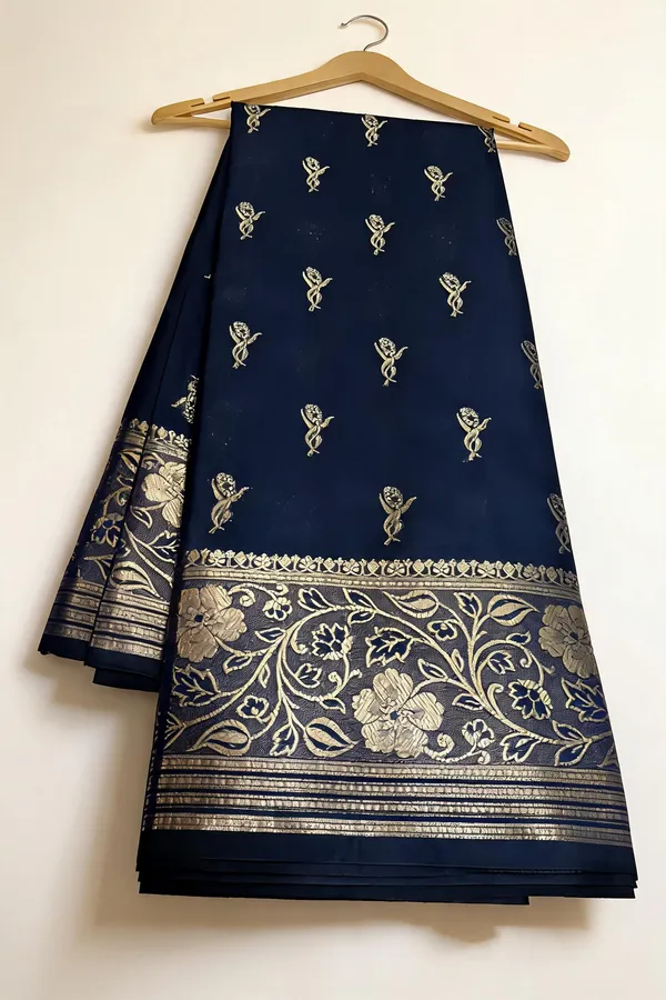 Navy_Blue_Seli_Katan_Silk_Woven_Ethnic_Saree_For_Women