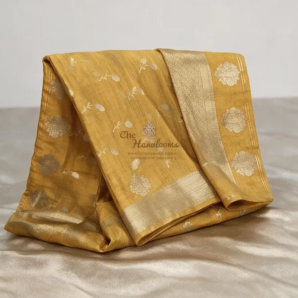 Mustard_Seli_Katan_Silk_Woven_Zari_Saree_For_Women
