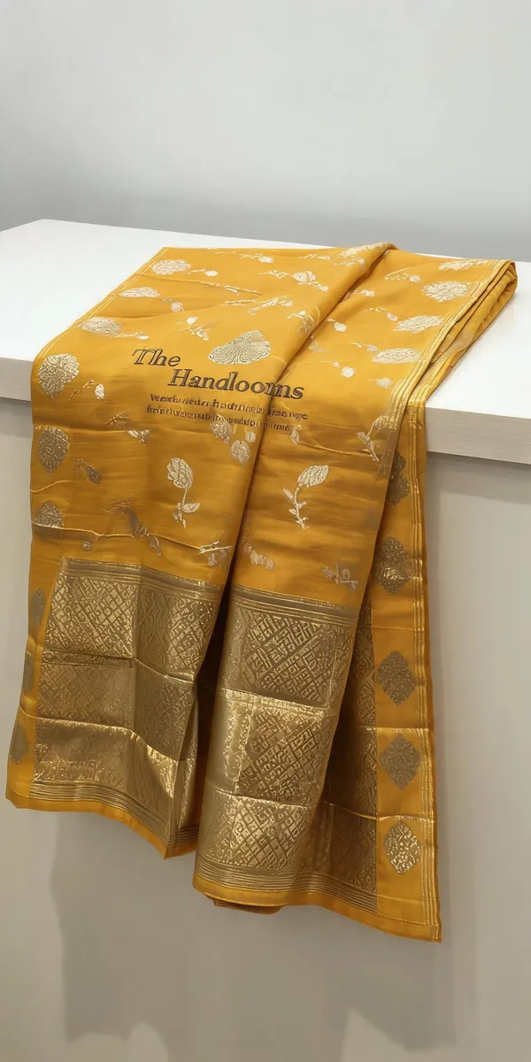 Mustard_Seli_Katan_Silk_Woven_Zari_Saree_For_Women