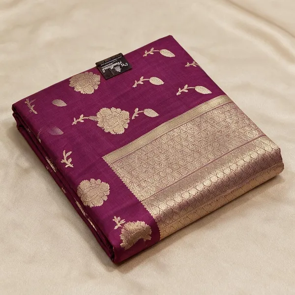 Magenta_Seli_Katan_Silk_Woven_Zari_Saree_For_Women