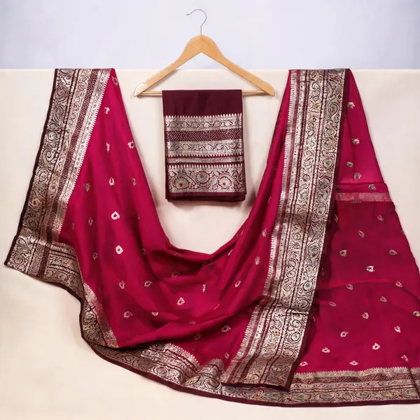 Magenta_Seli_Katan_Silk_Woven_Banarasi_Zari_Saree_For_Women