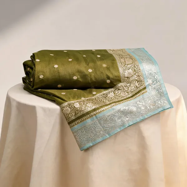 Olive_Seli_Katan_Silk_Zari_Woven_Saree_For_Women