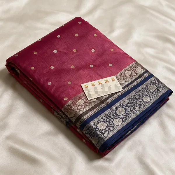 Magenta_Seli_Katan_Silk_Banarasi_Woven_Saree_For_Women