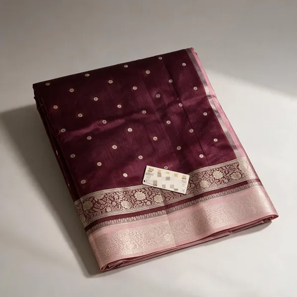 Maroon_Seli_Katan_Silk_Zari_Border_Woven_Saree_For_Women