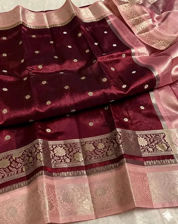 Maroon_Seli_Katan_Silk_Zari_Border_Woven_Saree_For_Women