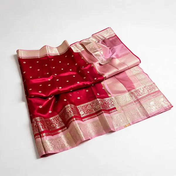 Red_Seli_Katan_Silk_Buta_Woven_Traditional_Saree_For_Women