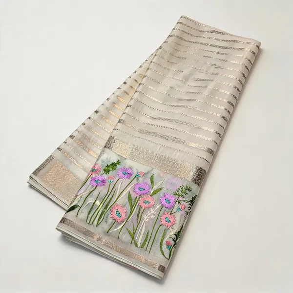 Cream_Seli_Katan_Silk_Floral_Embroidered_Saree_For_Women