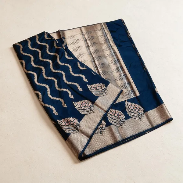 Blue_Seli_Katan_Silk_Floral_Woven_Saree_For_Women