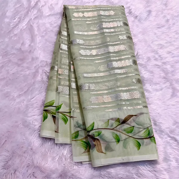 Green_Organza_Silk_Sheer_Woven_Saree_For_Women