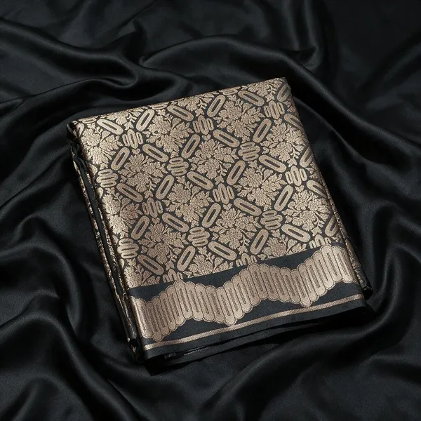 Black_Soft_Silk_Woven_Saree_For_Women