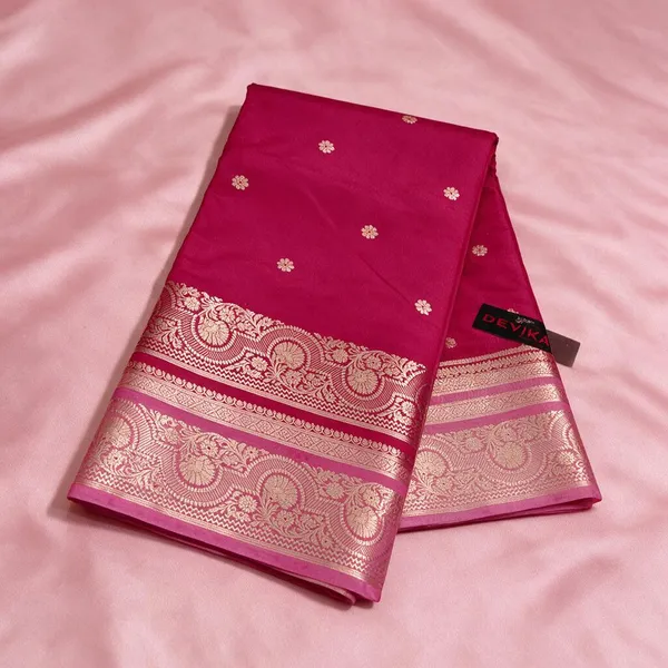 Pink_Soft_Silk_Floral_Woven_Saree_For_Women