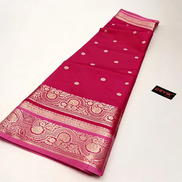 Pink_Soft_Silk_Floral_Woven_Saree_For_Women