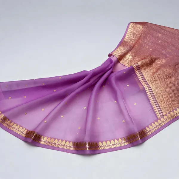 Purple_Organza_Silk_Buti_Woven_Traditional_Saree_For_Women