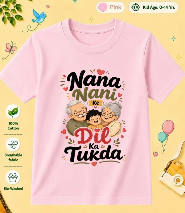 Nana_Nani_Ka_Dil_Ka_Tukda_Kid_Cotton_Tshirt