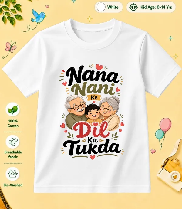 Nana_Nani_Ka_Dil_Ka_Tukda_Kid_Cotton_Tshirt